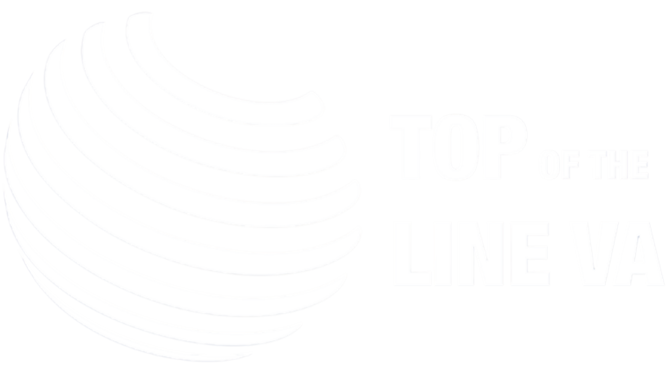 Top Of The Line VA LLC white logo for virtual assistant services